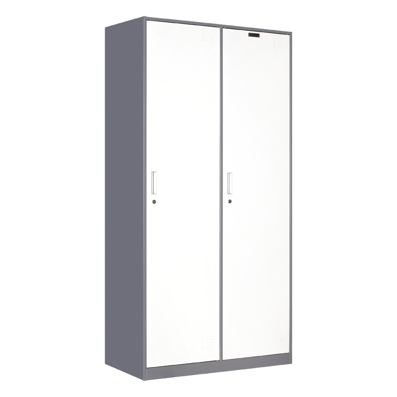 窄邊雙色二門(mén)更衣柜